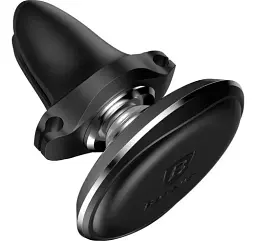 Автомобільний тримач холдер Baseus Magnetic Car Mount Phone Holder with Cable Clip Air Vent Version C40141201113-00 - мініатюра 6