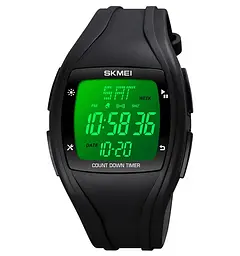 Спортивний наручний годинник Skmei 1610 Чорний - мініатюра 2