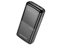 Зовнішній акумулятор (Power Bank) Awei P13K 20000mAh PD 20W QC22.5W Black