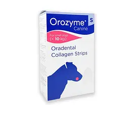 Жувальні смужки Orozyme Орозим для гігієни ротової порожнини собак, S для малих порід до 10 кг 1 смужка - мініатюра 1