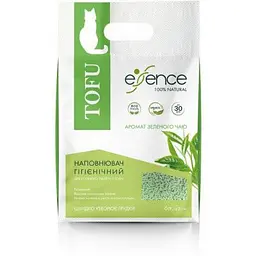 Наповнювач для туалету Essence Tofu з ароматом зеленого чаю 2 мм 6 л (4820261920017) - мініатюра 2