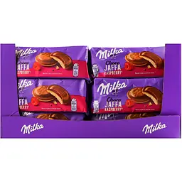 Печиво Milka Choco Jaffa Raspberry Jelly бісквітне 147 г (950976) - мініатюра 3