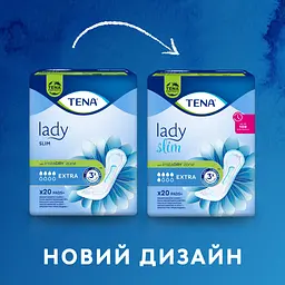 Урологічні прокладки Tena Lady Slim Extra 20 шт. - мініатюра 2