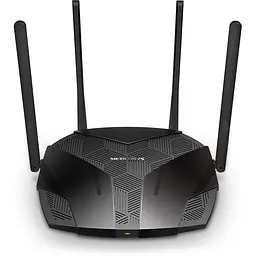 Роутер Mercusys MR70X AX1800 Black 802.11ax (MR70X) - мініатюра 2