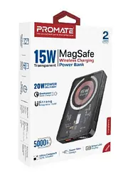 Повербанк Promate TransPack-5 5000 mAh Black (transpack-5.black) - мініатюра 2