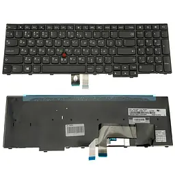 Клавіатура для ноутбука LENOVO (ThinkPad Edge: E531, E540) rus, black (оригінал)