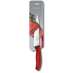 Кухонний ніж Victorinox SwissClassic Carving 19 см Red (6.8001.19B) - мініатюра 2
