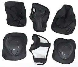 Комплект дитячого захисту Union group А02 XS (2-5 р) чорний (G00003872) - мініатюра 2
