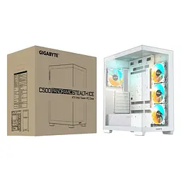 Корпус Gigabyte Aorus C500 Panoramic Stealth Tempered Glass Ice без БЖ (GB-C500PI ST) - мініатюра 8
