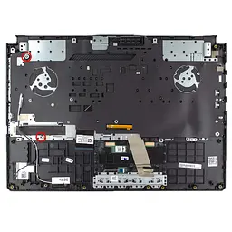 Верхня кришка для Asus FX506IU FX506IV FX506LU, RU/UA (топкейс+клавіатура, 8pin Backlit, Original) - мініатюра 2