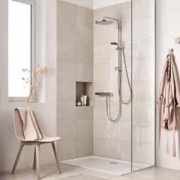 Душова система Grohe QuickFix Vitalio Start System 250 26817000, Хром - мініатюра 9