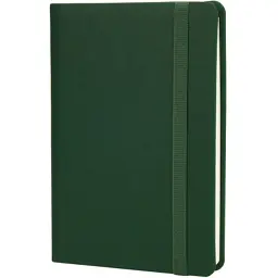 Книга записна Optima Vivella А6, 128 аркушів, лінія, зелена (O20390-04)