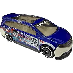 Базова машинка Hot Wheels J-Imports Honda Odyssey біло-синя (5785) JJJ99-N521 - мініатюра 2