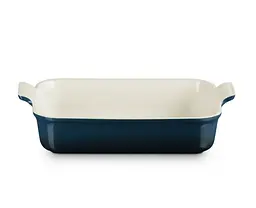 Форма для випікання Le Creuset Stoneware Heritage Rectangular Dish Nuit 7110219129000100 19 см синя