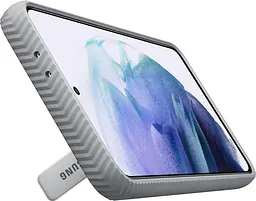 Чохол протиударний із підставкою Protective Rugged Standing Cover EF-RG996 для Samsung Galaxy S21 Plus Silver - мініатюра 6
