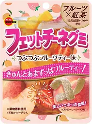 Жувальні цукерки Bourbon Fettuccine Gummy Crushed Fruit Tea Flavor зі смаком фруктового чаю 50 г