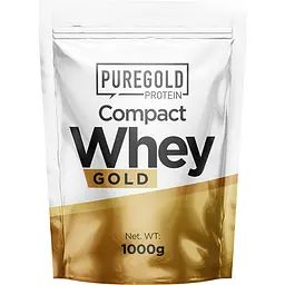 Компактний сироватковий протеїн Pure Gold 1000 г Крем-брюле