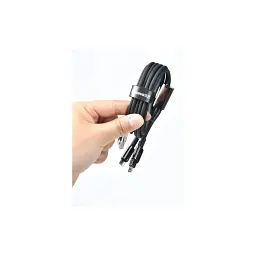 Дата кабель USB 2.0 AM to USB-C 1.0m 100W black Baseus (CAWJ000001) - мініатюра 11
