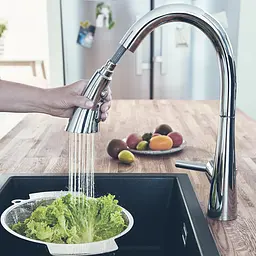 Змішувач для кухні сенсорний Grohe Zedra Touch 30219002, Хром - мініатюра 8