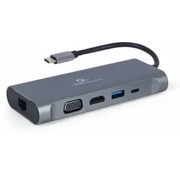 Концентратор Cablexpert USB-C 7-in-1 (A-CM-COMBO7-01) - мініатюра 2