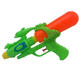 Дитячий водяний пістолет Bambi MR 0293(Green-Orange) розмір середній 27 см