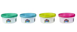 Набір пластиліну Hasbro Play-Doh Elastix Ракета, 4 кольори (E9864) - мініатюра 2
