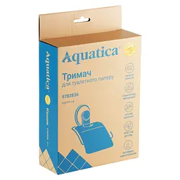 Тримач для туалетного Aquatica паперу на вакуумній присосці s38 129×102×168мм (9783836) - мініатюра 7