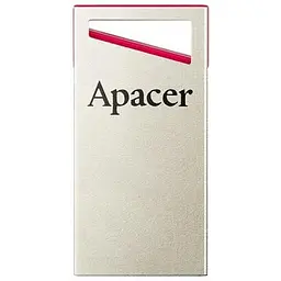 USB флеш накопичувач Apacer 64GB AH112 Red USB 2.0 (AP64GAH112R-1) - мініатюра 2