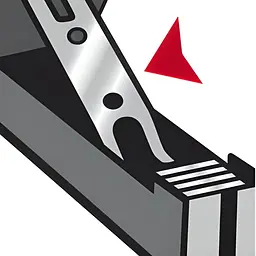 Степлер настільний  Maped Advanced Metal №24/6, 26/6, 25 аркушів синій металік (MP.354512) - мініатюра 2