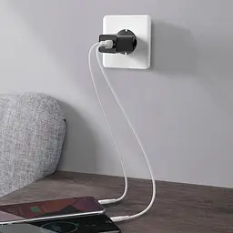 Мережевий зарядний пристрій Baseus GaN2 Pro Quick Charger 1 USB + 2Type-C 65W CCGAN2P-B01 Black - мініатюра 6