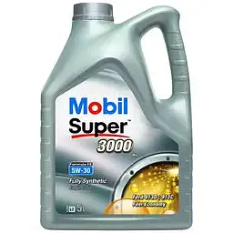 Моторна олива Mobil Super 3000 X1 Formula-FE 5W-30, 5 л