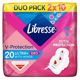 Прокладки гігієнічні Libresse Ultra Normal Soft Deo 20 шт.