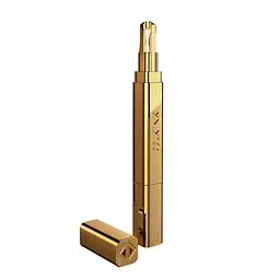 Тиклер зі змінними насадками LOCKINK 5-head Flirting Tickler, золотистий корпус, 5 наконечників - мініатюра 5