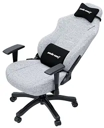 Ігрове крісло Anda Seat Luna Size L Grey Fabric (AD18-44-G-F) - мініатюра 5