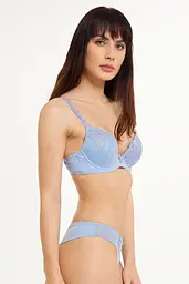 Бюстгальтер пуш-ап +1 гелевий LingaDore 4208 фіолетовий 70B