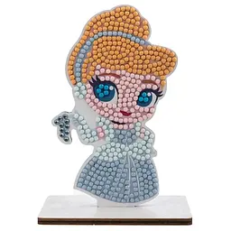 Набір для творчості зі стразами "Попелюшка" Crystal Art CAFGR-DNY004 на підставці