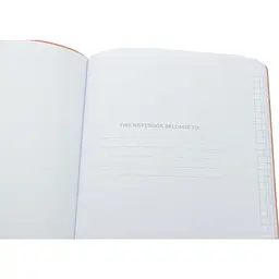 Зошит у м'якій палітурці Genius А5 у клітинку 96 аркушів кораловий (А5-7111K) - мініатюра 3