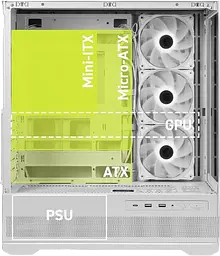 Корпус MSI MAG Pano 110R PZ ARGB White - мініатюра 4