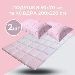 Набір Ideia WomenTime ковдра 200х220 + 2 подушки 50х70 + маска для сну 8-36152 - мініатюра 5