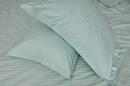 Набір наволочок Moon&Star Satin Stripe Stripe Mint 60х60 см 2 шт - мініатюра 3