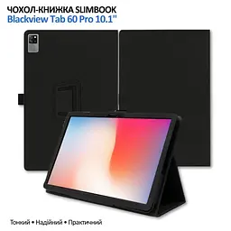 Чохол до планшета BeCover Slimbook Blackview Tab 60 Pro 10.1" Black (715122) - мініатюра 4