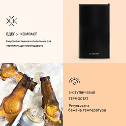 Холодильник Klarstein Design-Kühlschrank 90 л (10045917) - миниатюра 5