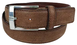 Ремінь чоловічий Vanzetti Vintage 116 см 3.3 см шкіра Коричневий - мініатюра 3