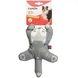 Іграшка для собак Camon тигреня та вовчок плюшеві з пищалкою 23 см (AH040) - мініатюра 2