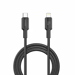 Кабель Winso Pro Type-C to Lightning 30W TPE 1,2м чорний(222124B)