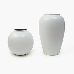 Ваза MBM HOME Елізіум залізна білий - золотий 230х230х350 мм (VB-04 WHITE/GOLD) - мініатюра 6