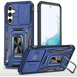 Ударостійкий чохол Camshield Army Ring для Samsung Galaxy S26+ Синій / Navy