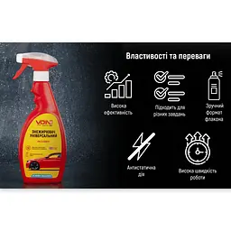 Знежирювач універсальний Voin 500 мл (VU-50011) - мініатюра 3