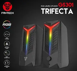 Комп'ютерні колонки Fantech GS 301 TRIFECTA Bluetooth Black - мініатюра 2