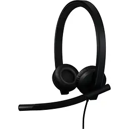 Комп'ютерна гарнітура Logitech H570e Stereo USB-A Black (981-001430)